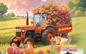 254台拖拉机将驶向希望的田野，快手电商用「钢铁柔情」书写中国式浪漫